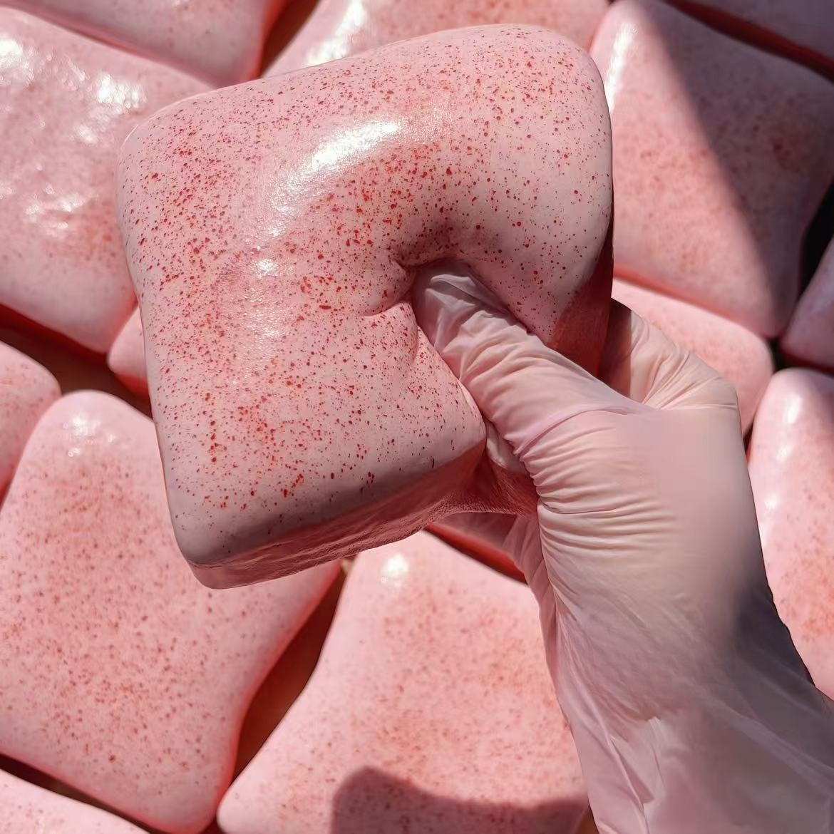 Party Games For Adults - Soft Simulated Toast Squeeze Stress Relief