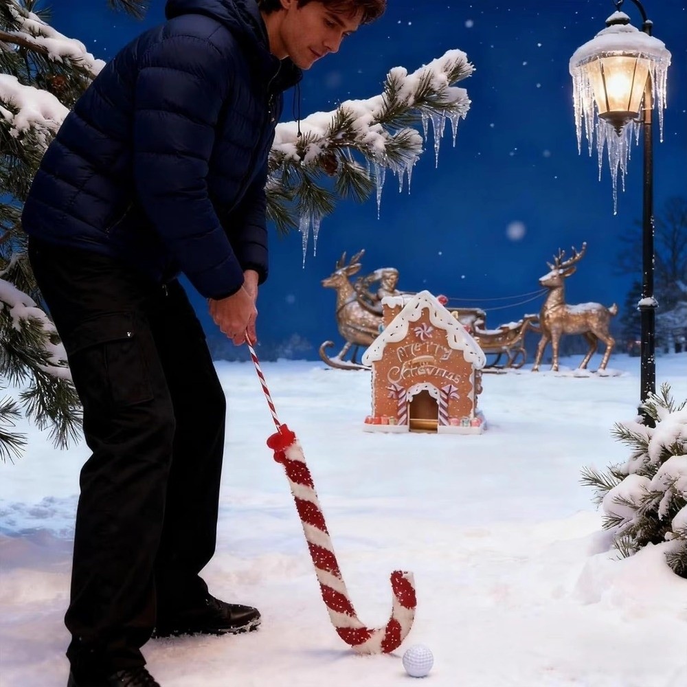 Party Games Golf - Candy Cane Club Gingerbread Golf Game