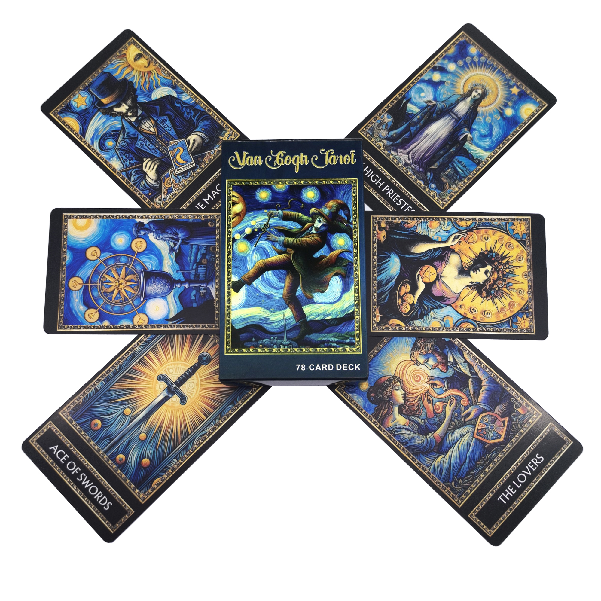 Party Family Games - New Van Gogh Tarot Cards A