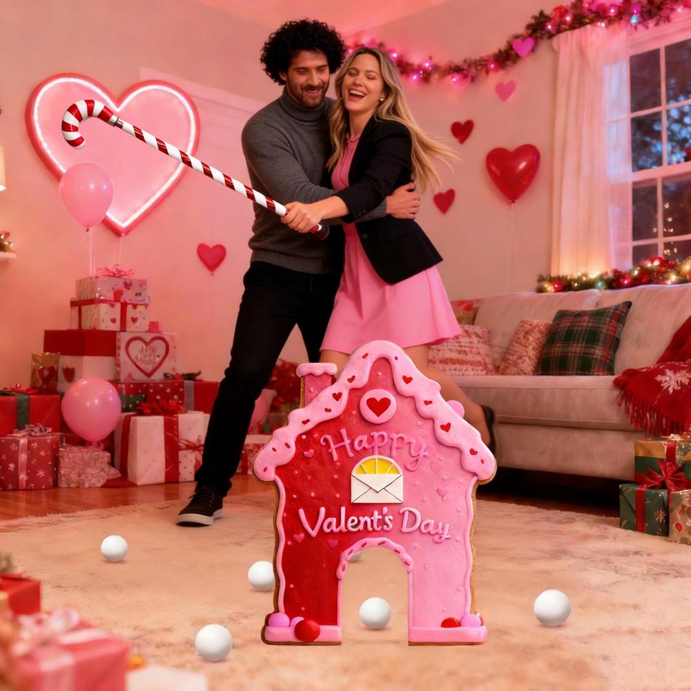 Party Games Golf - Valentine Day Golf Set Gingerbread Candy