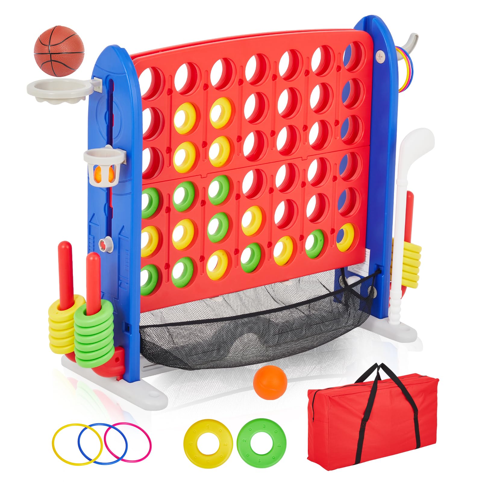 Adjustable Height Giant 4-to-S - Giant Connect Four ulasan dan harga