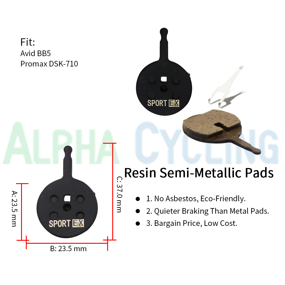 4 Pairs, Bicycle Disc Brake Pa - Giant Connect Four ulasan dan harga