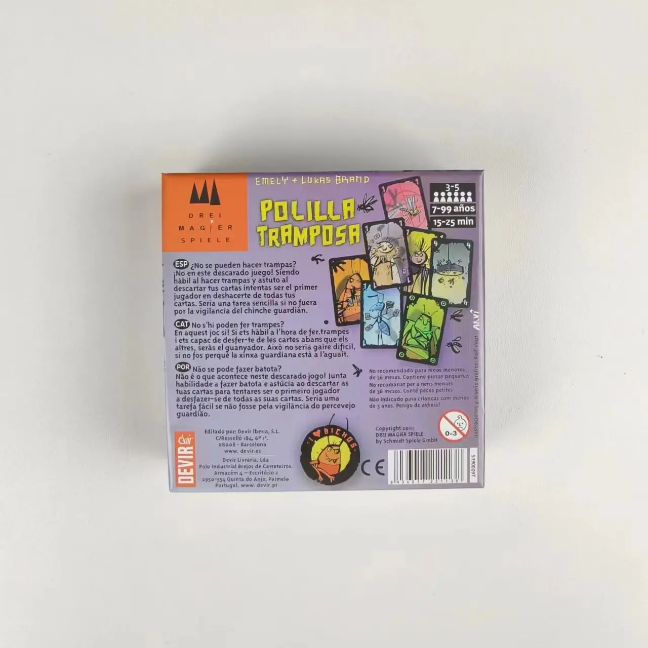 Cheating Moth Spanish Card Gam - Party Games Juegos De Mesa ulasan dan harga