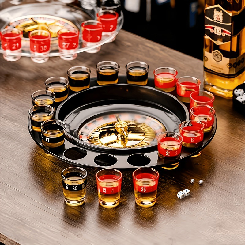 16 Cups Rotating Drinking Game - Party Games Juegos De Mesa ulasan dan harga