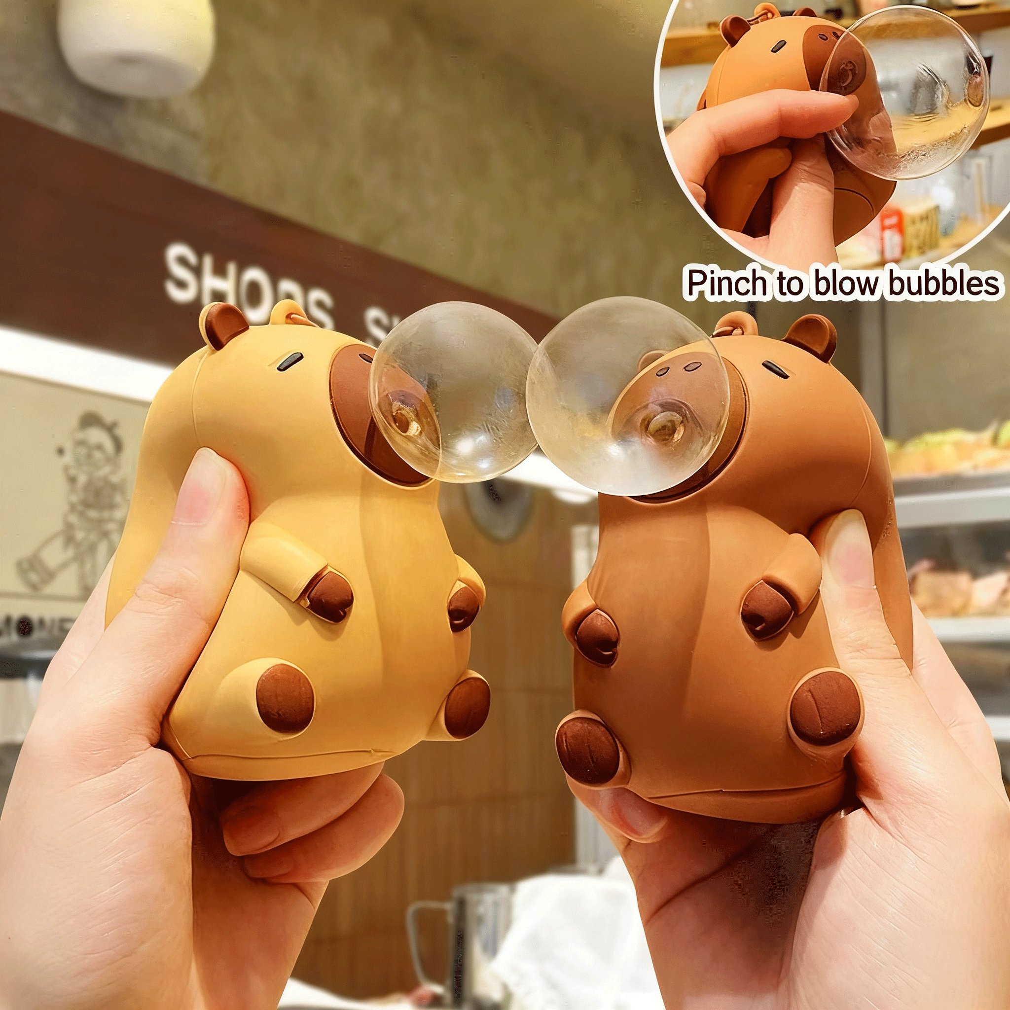 Capybara Doll Pinch Pendant To - Kids Party Games ulasan dan harga