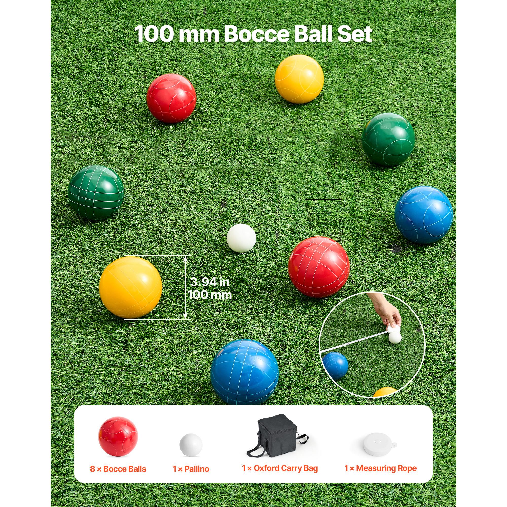 Bocce Ball Set 100mm 8 Resin B - Bocce Ball Lawn ulasan dan harga
