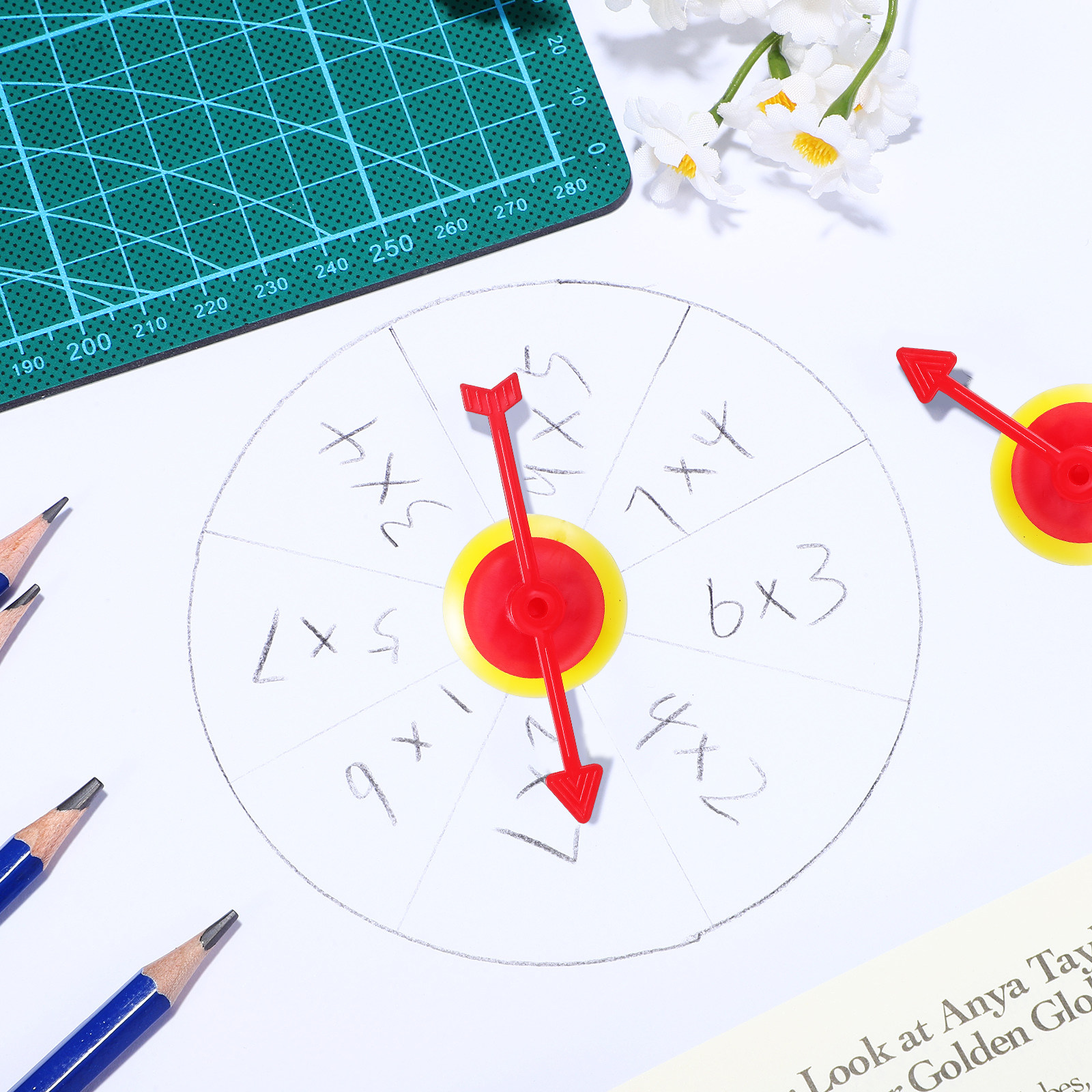 25Pcs Game Rotating Arrow Plas - Party Games Using Cups ulasan dan harga