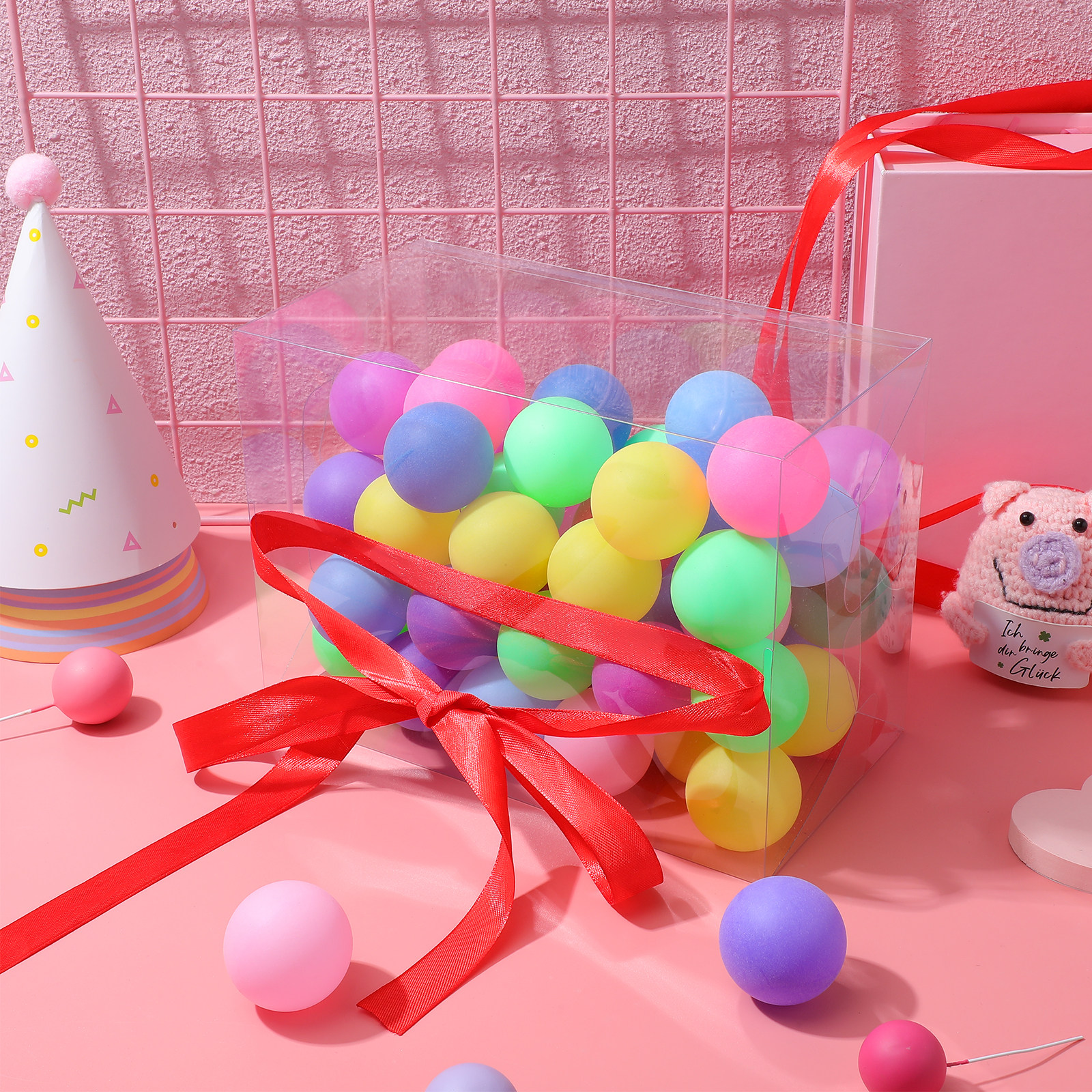 3Sets Shaking Ping Pong Ball C - Party Games Bachelorette ulasan dan harga