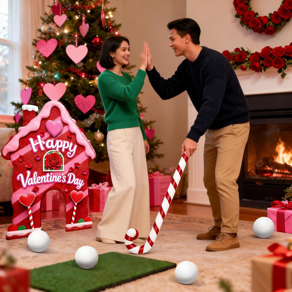 Valentine Day Golf Set Gingerb - Party Games Golf ulasan dan harga