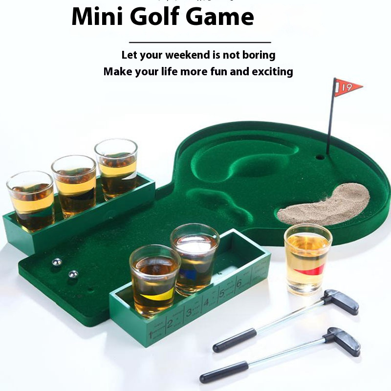 Mini Golf Table Games Toy Bar  - Party Games Golf ulasan dan harga