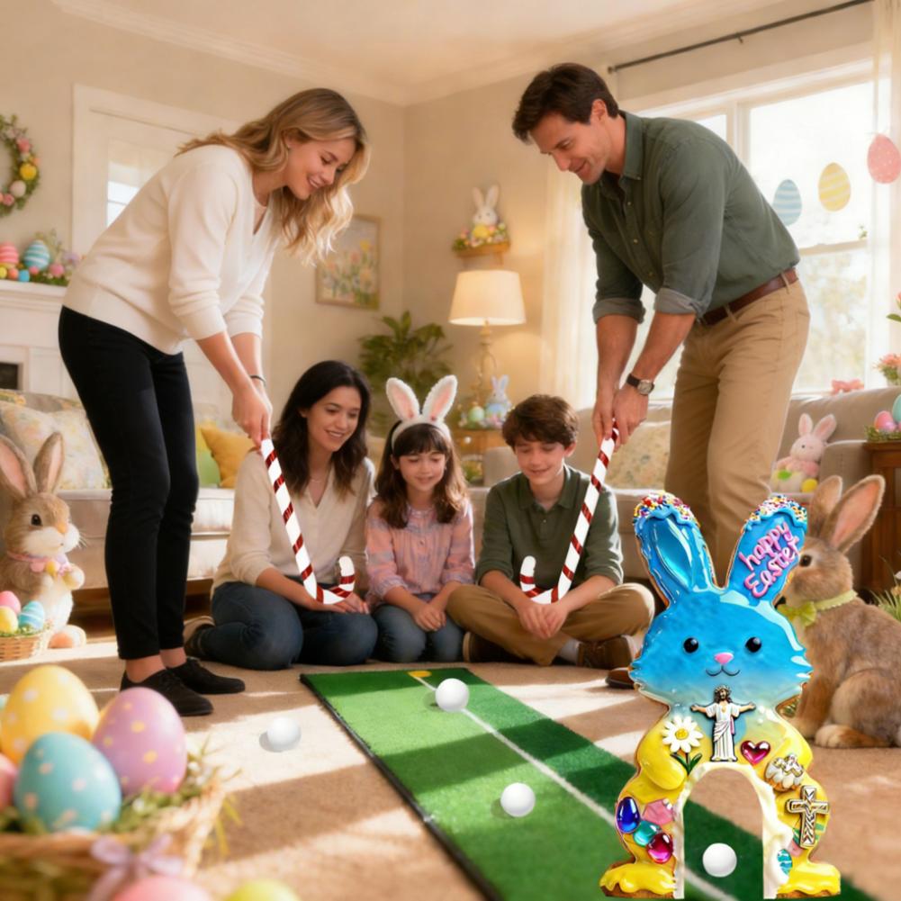 Family Golf Game Easter Bunny  - Party Games Golf ulasan dan harga