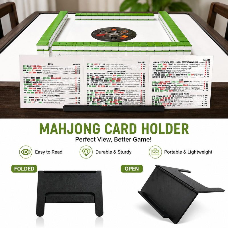 Mahjong Card Holder 3D Printed - Party Games Adults Indoor ulasan dan harga