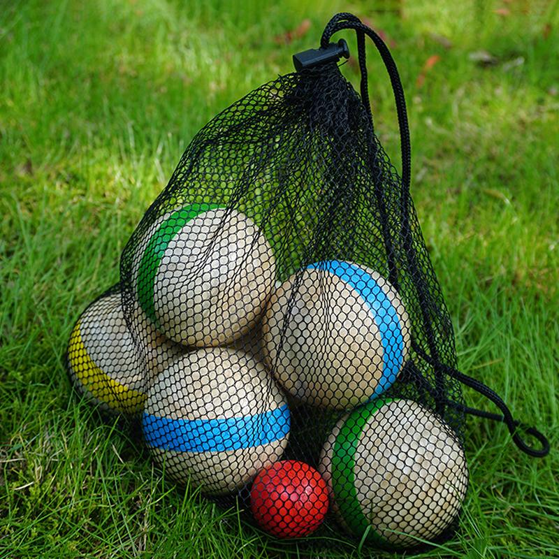 * 7Pcs Wood Bocce Balls Sports - Bocce Ball Lawn ulasan dan harga