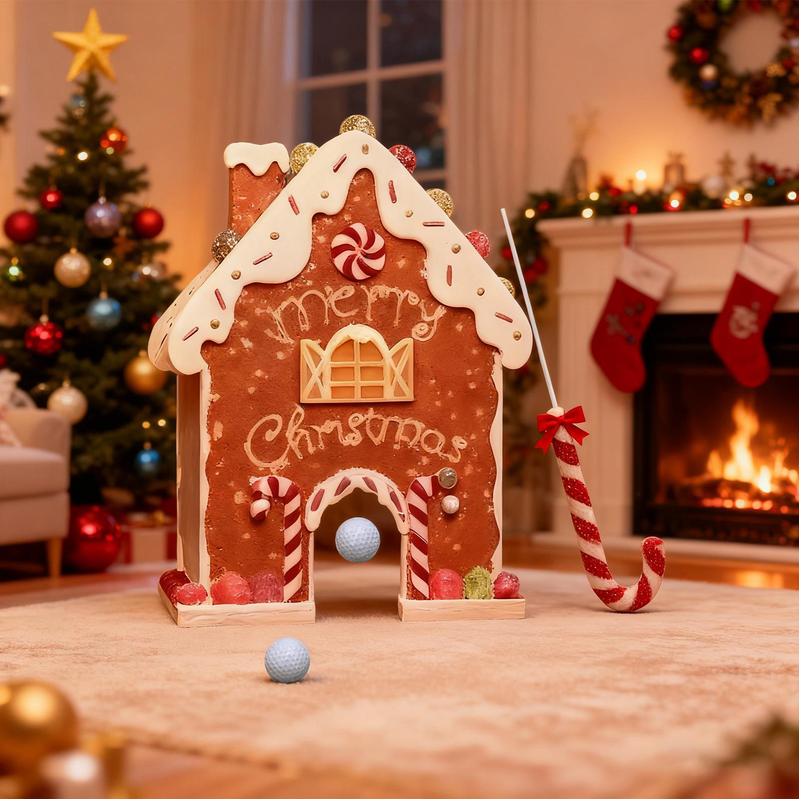 Gingerbread Golf Game Portable - Party Games Golf ulasan dan harga